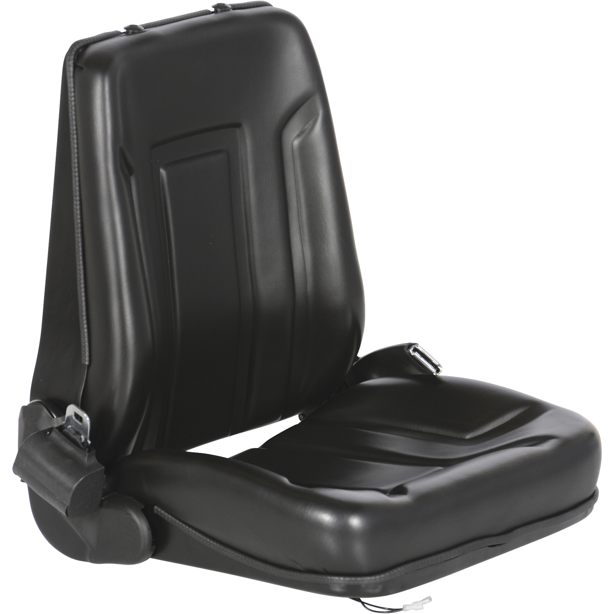 Vestil Deluxe Fork Truck Seat - Ergonomic, Black, Model# LTSD-V